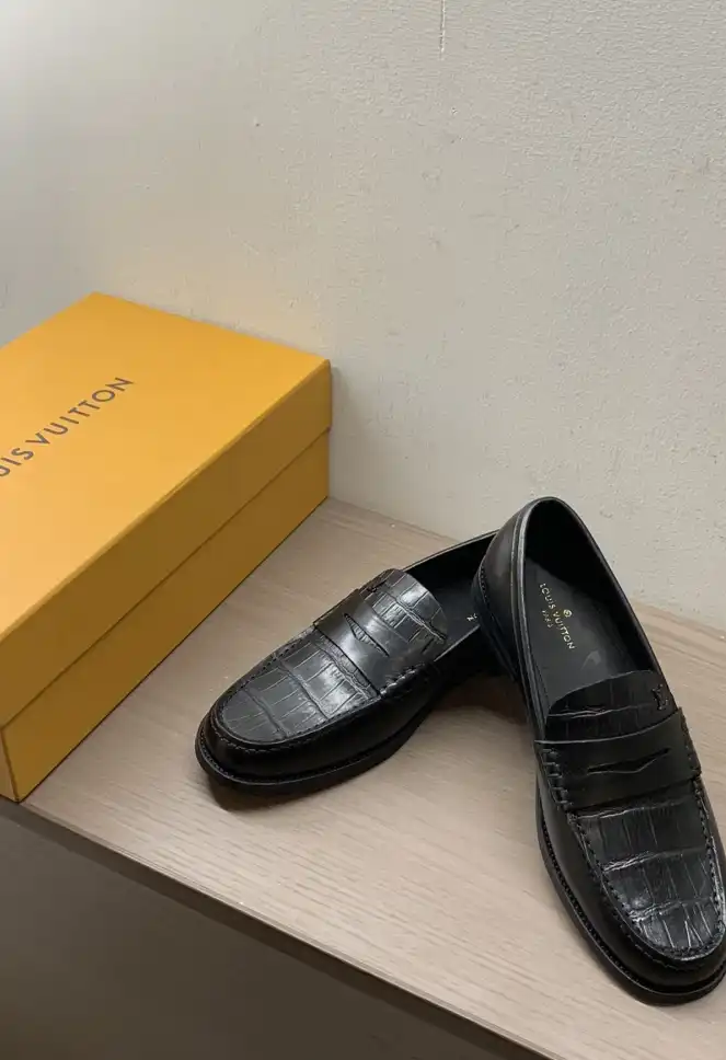 hype LV Leather Shoes