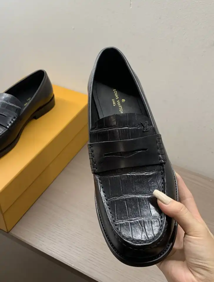 hype LV Leather Shoes