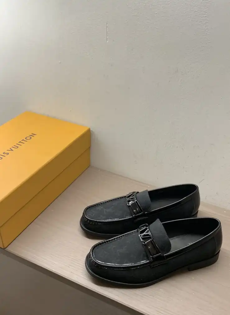 hype LV Leather Shoes