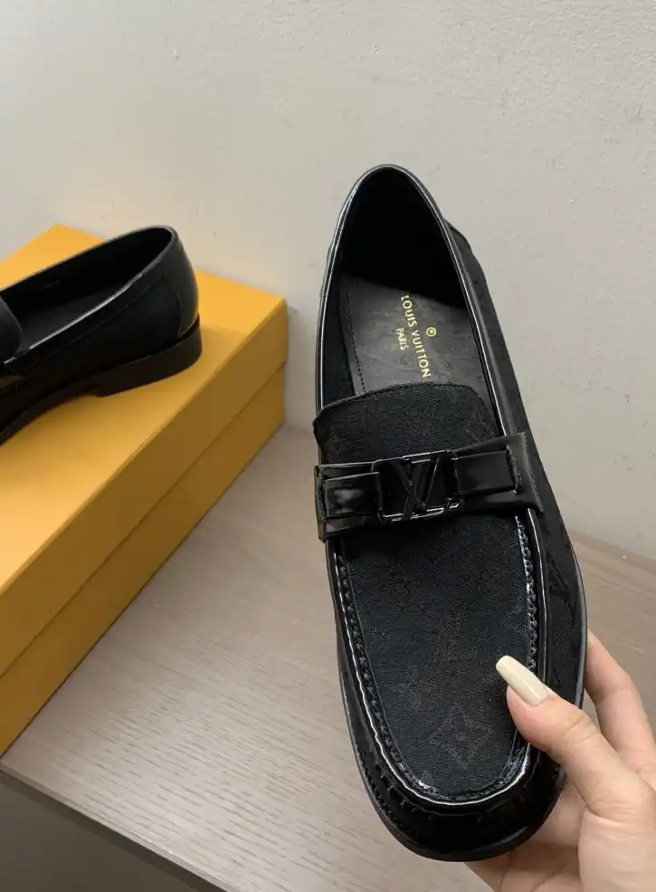 hype LV Leather Shoes