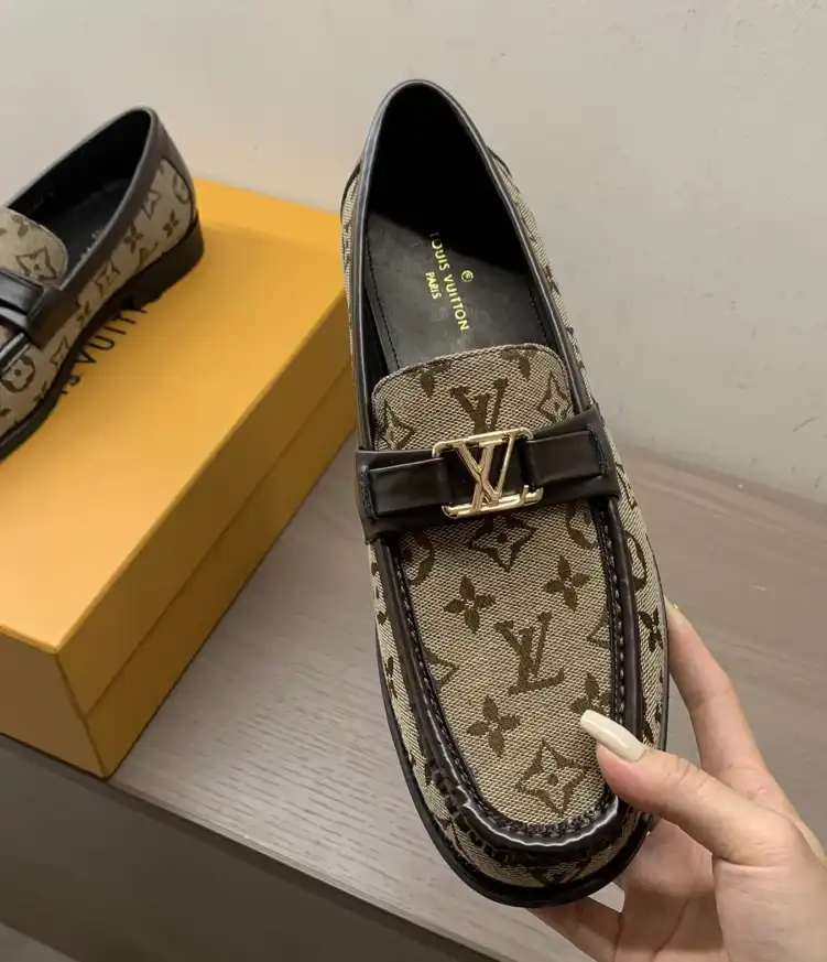 hype LV Leather Shoes