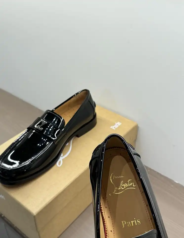 hype Christian Louboutin Leather Shoes