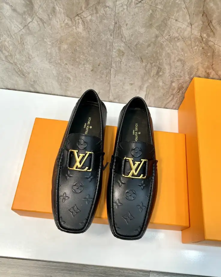 hype LV Leather Shoes