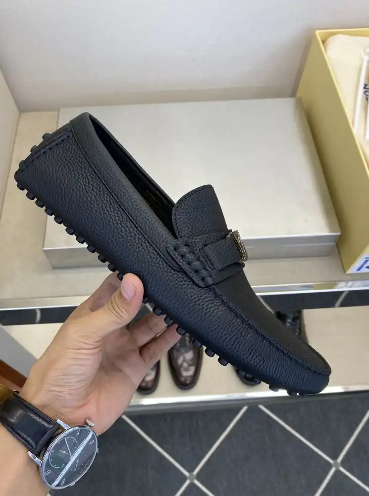 hype LV Leather Shoes