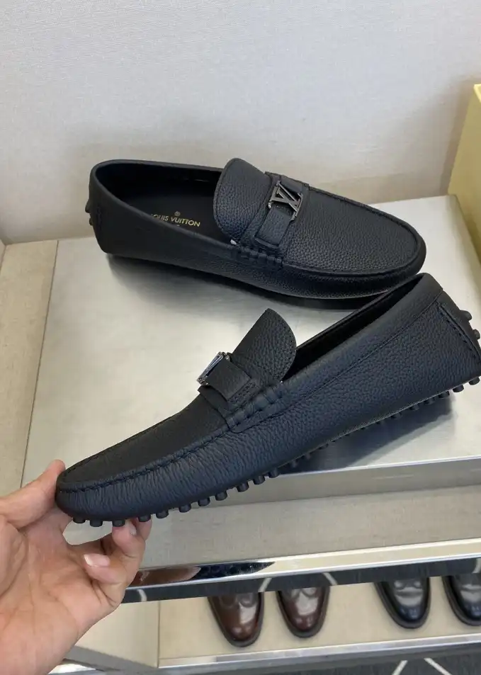 hype LV Leather Shoes