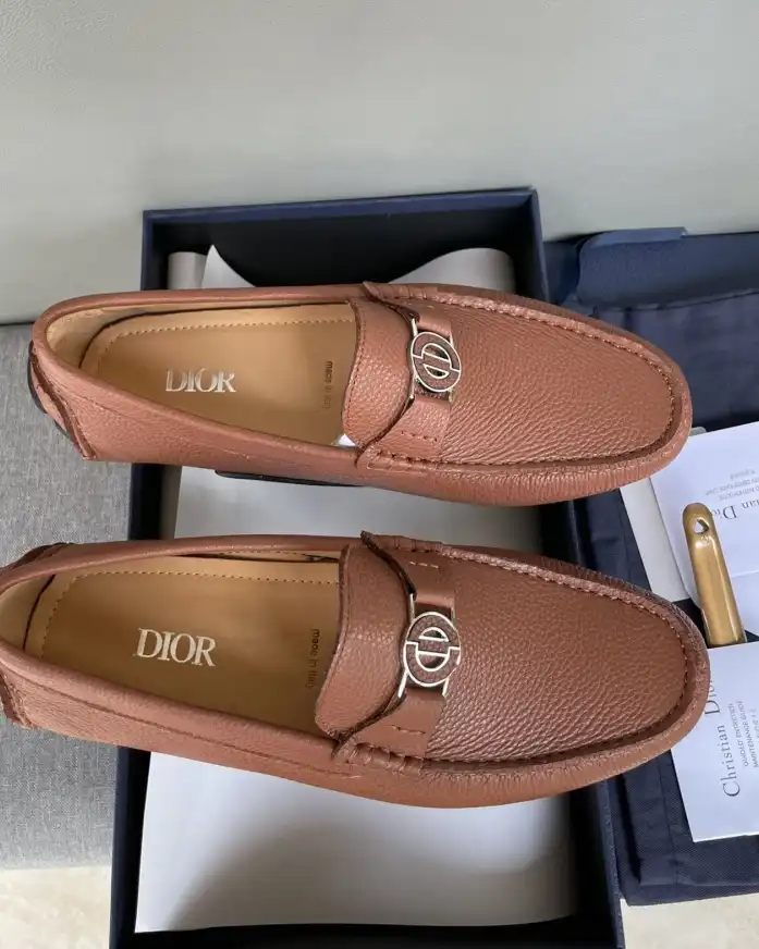 hype Christian Dior Leather Shoes