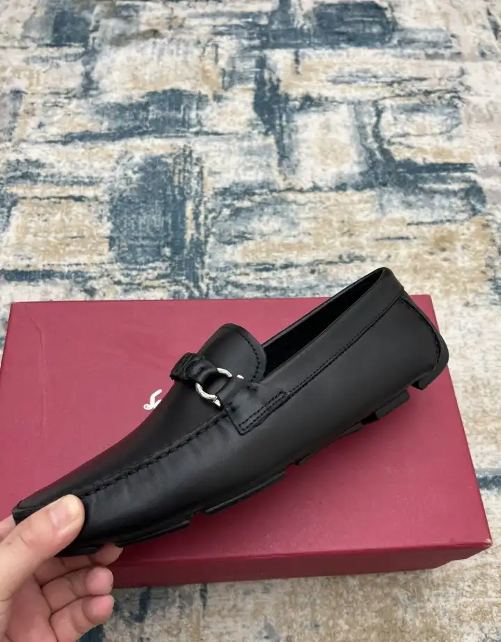 hype Fendi Leather Shoes