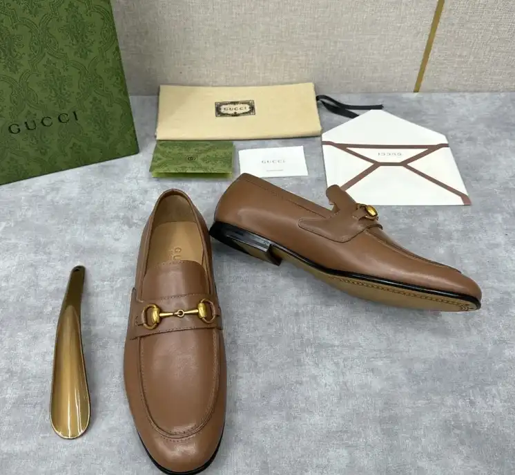 hype Gucci Leather Shoes