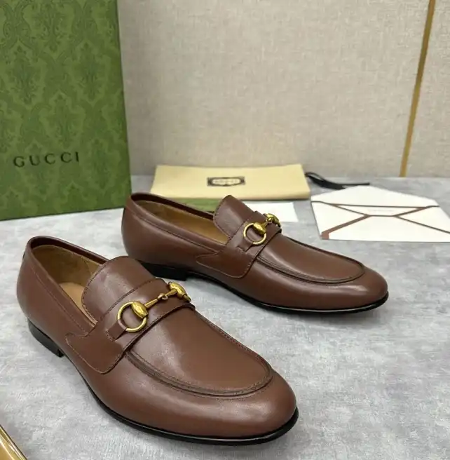 hype Gucci Leather Shoes