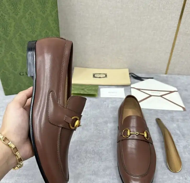 hype Gucci Leather Shoes