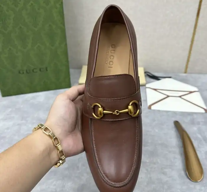 hype Gucci Leather Shoes