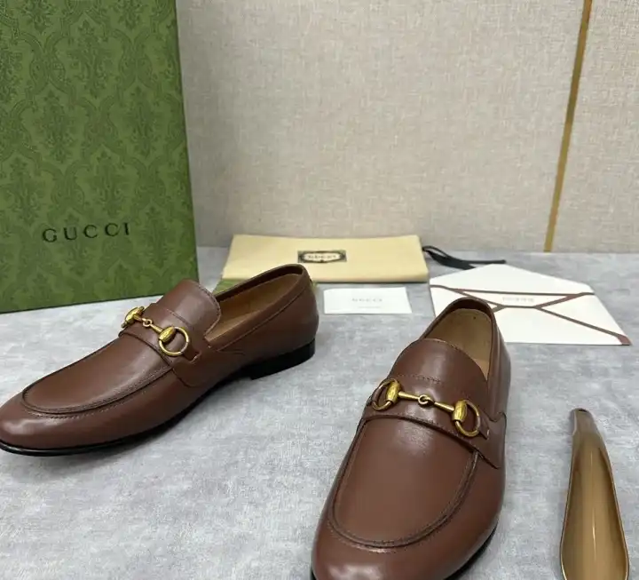 hype Gucci Leather Shoes