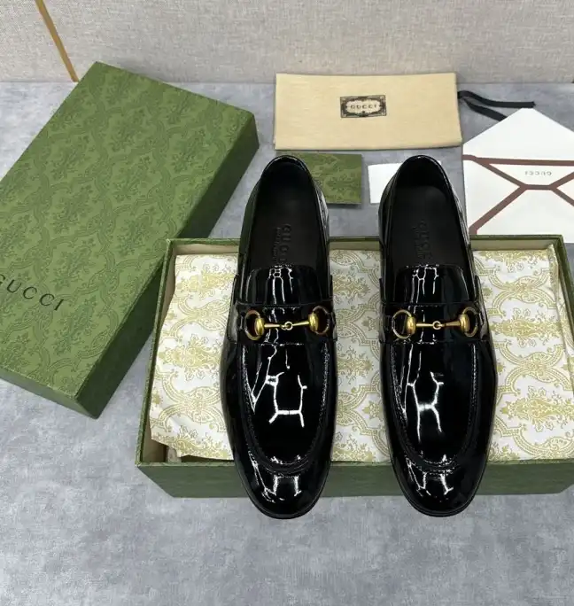 hype Gucci Leather Shoes