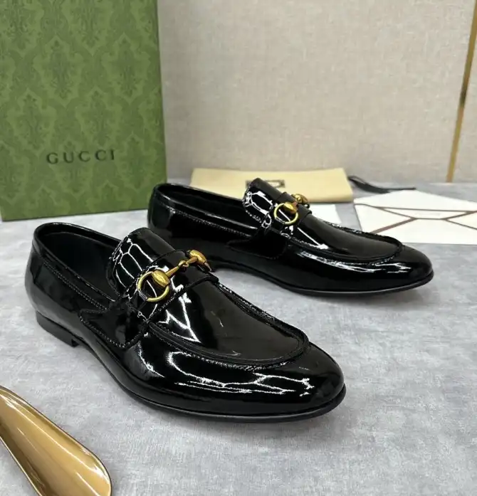 hype Gucci Leather Shoes