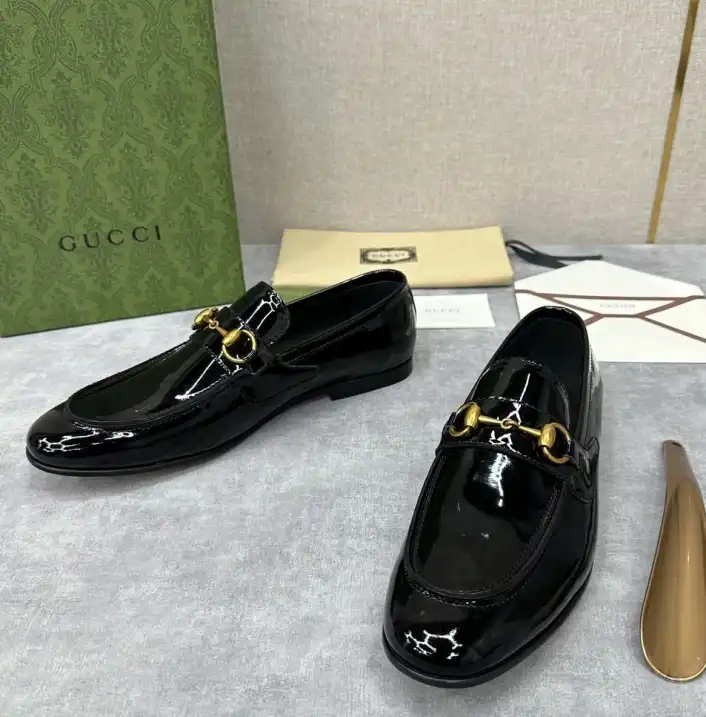 hype Gucci Leather Shoes