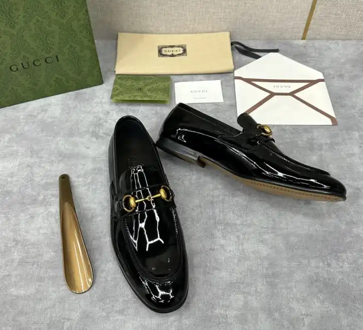 hype Gucci Leather Shoes