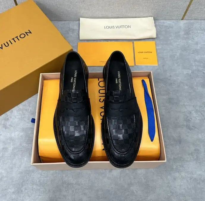 hype LV Leather Shoes