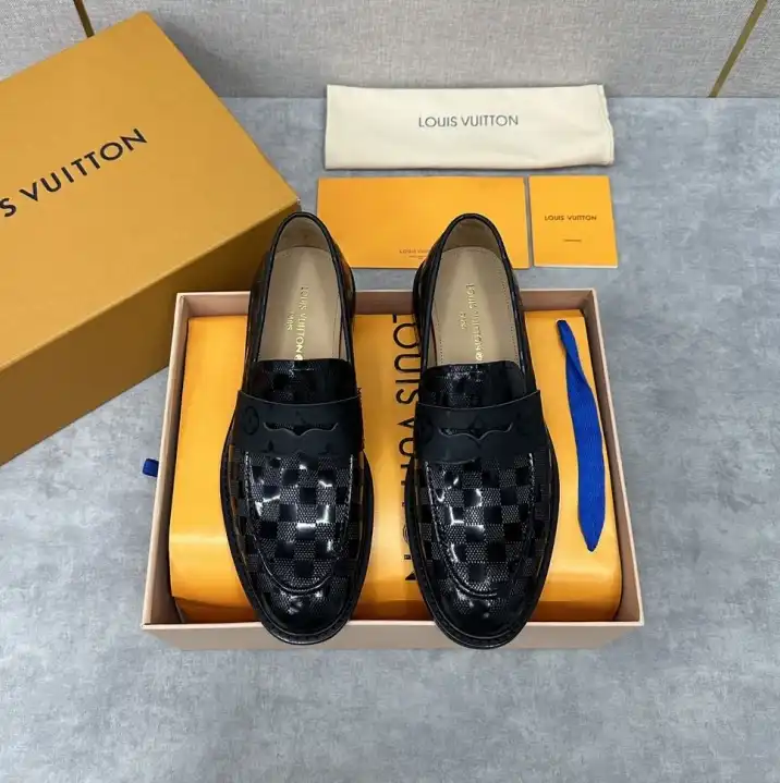 hype LV Leather Shoes