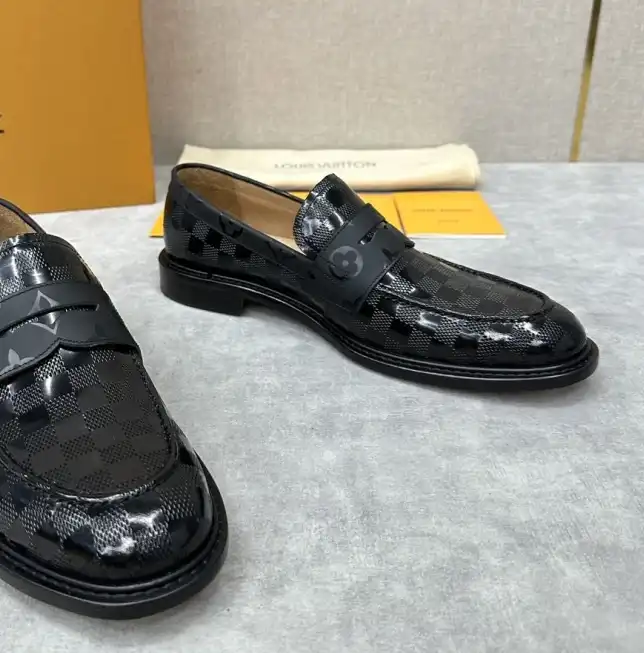 hype LV Leather Shoes