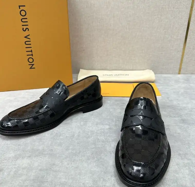 hype LV Leather Shoes