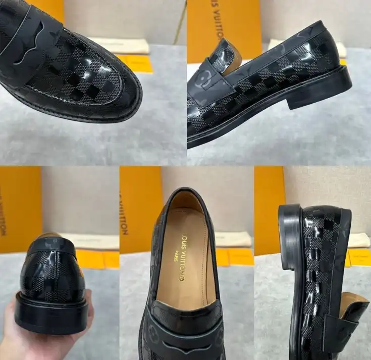 hype LV Leather Shoes