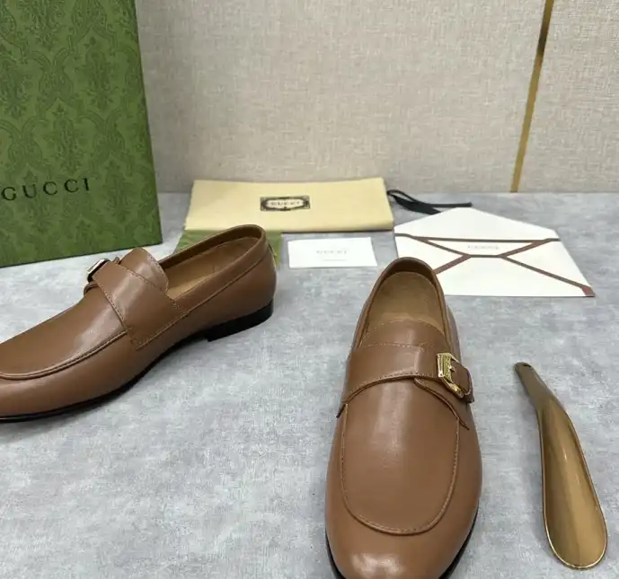 hype Gucci Leather Shoes