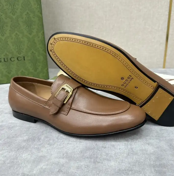 hype Gucci Leather Shoes