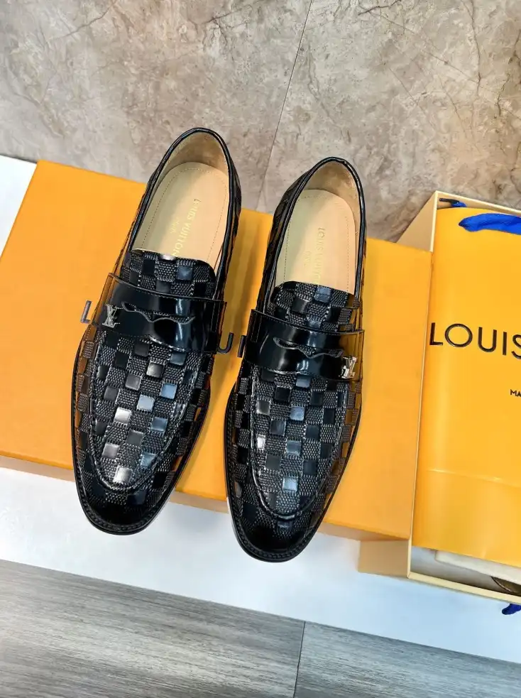 hype LV Leather Shoes