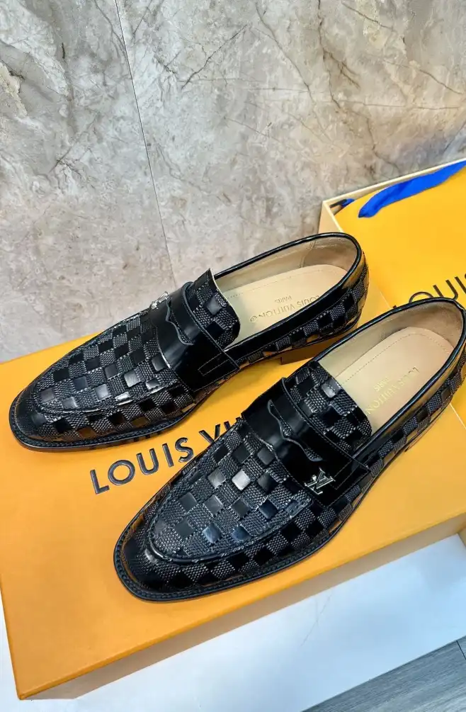 hype LV Leather Shoes