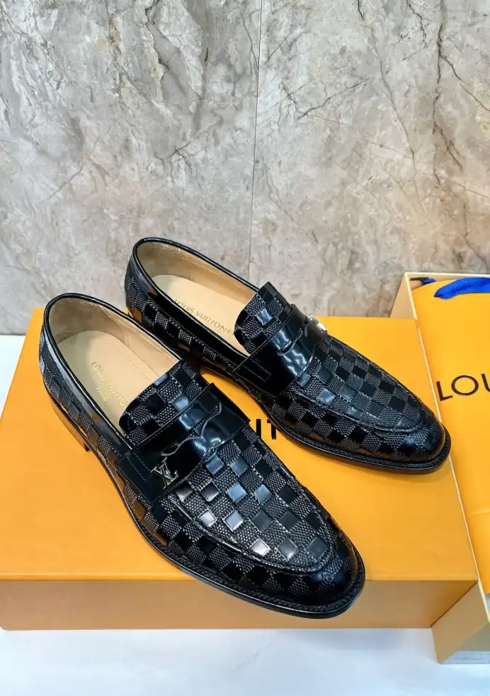 hype LV Leather Shoes