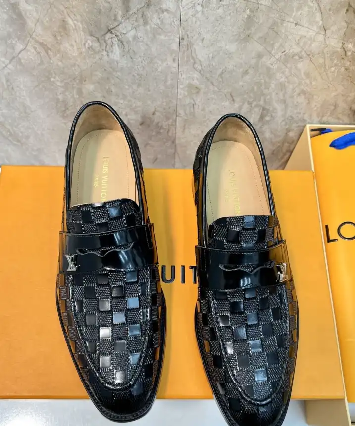 hype LV Leather Shoes