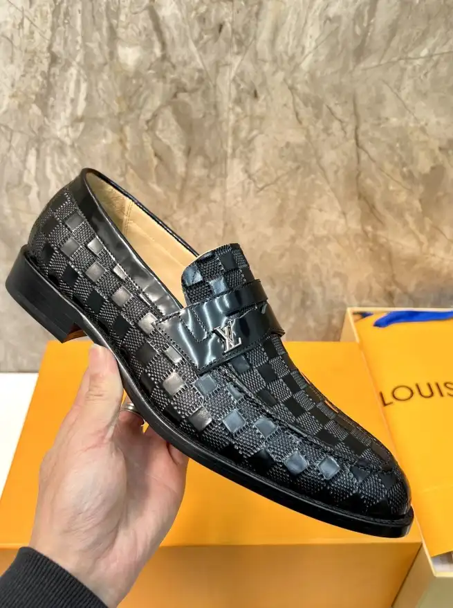 hype LV Leather Shoes