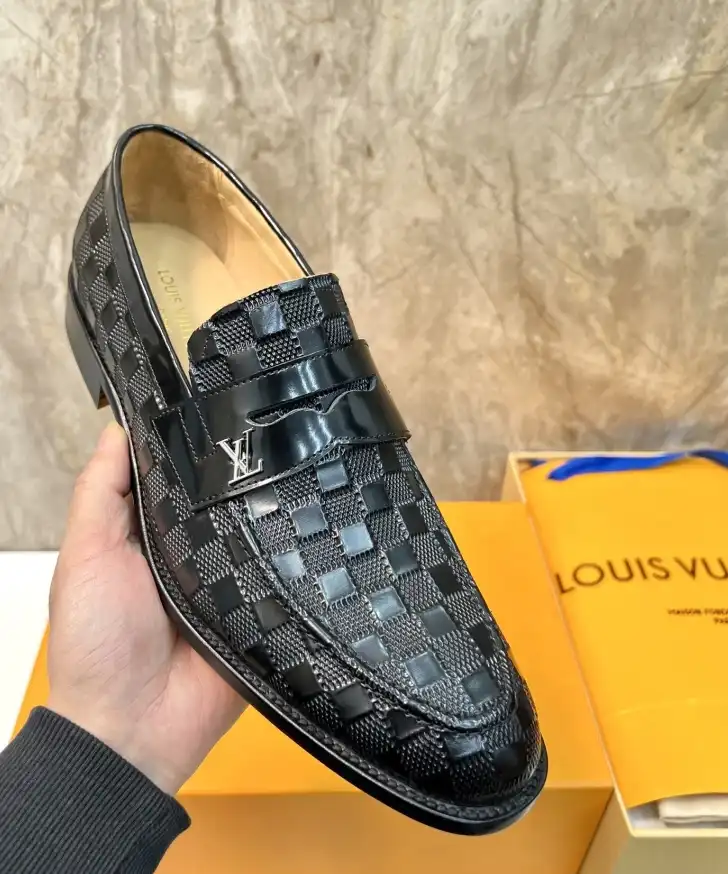 hype LV Leather Shoes