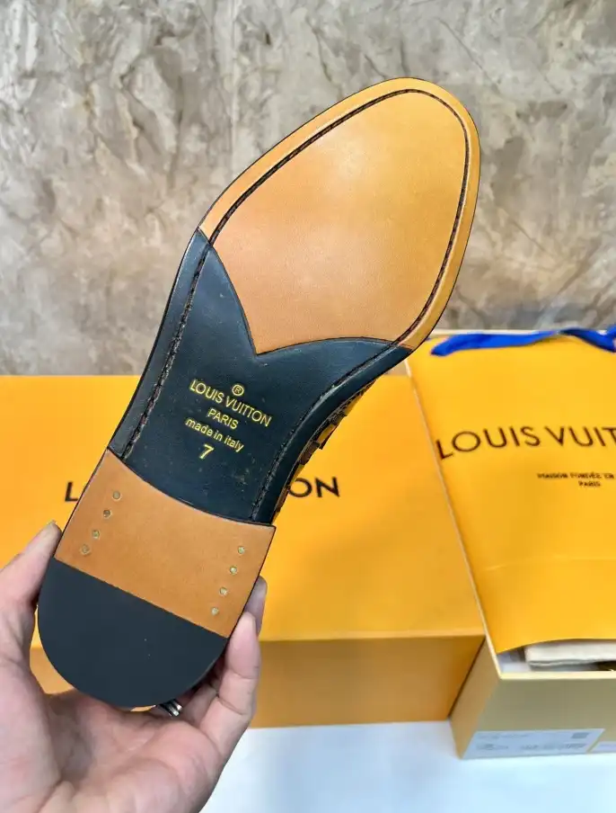 hype LV Leather Shoes