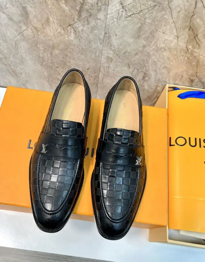 hype LV Leather Shoes