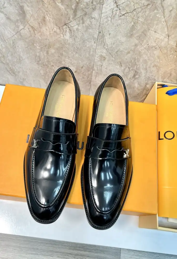 hype LV Leather Shoes