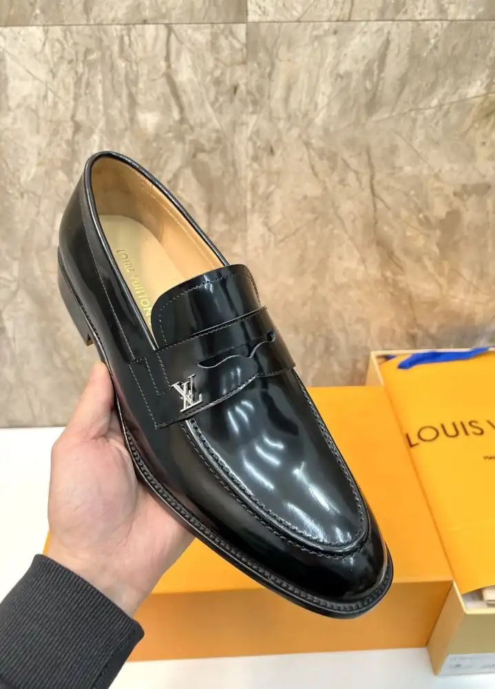 hype LV Leather Shoes