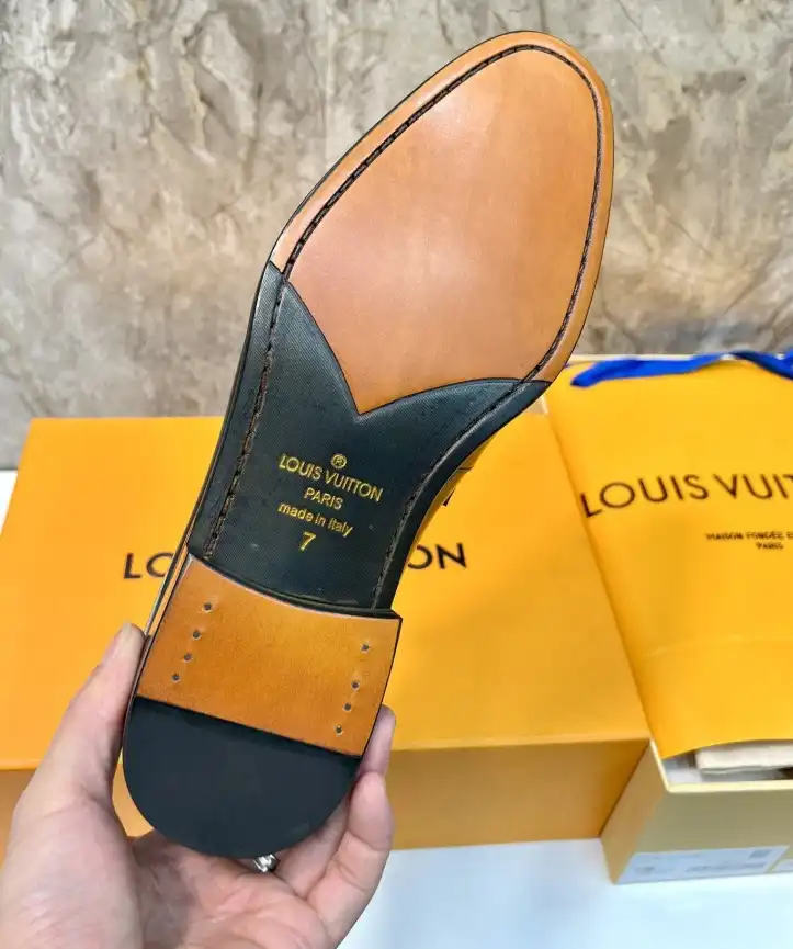 hype LV Leather Shoes