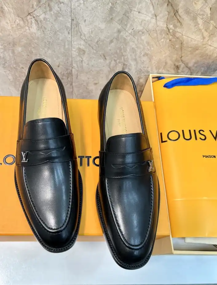 hype LV Leather Shoes