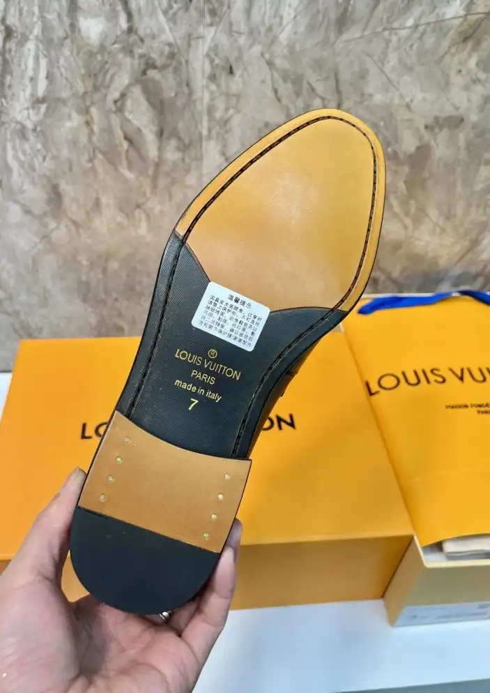 hype LV Leather Shoes