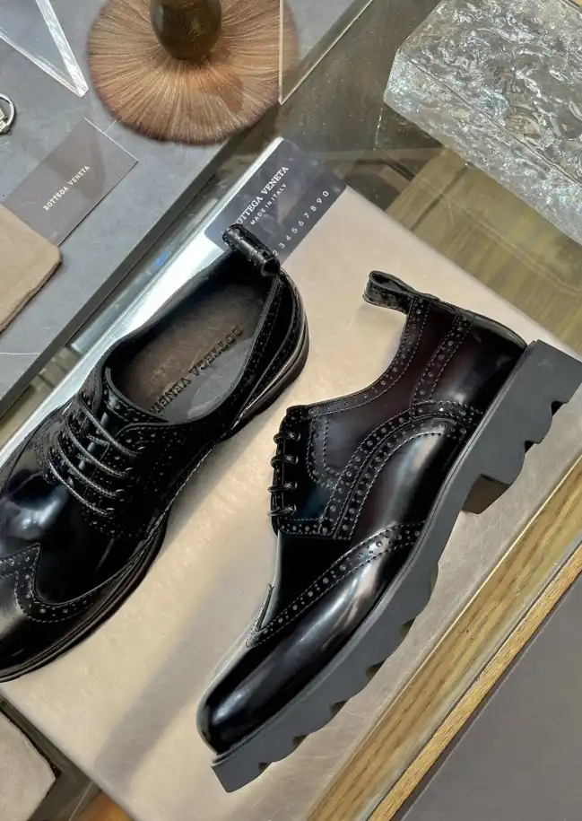 hype Bottega Veneta Leather Shoes