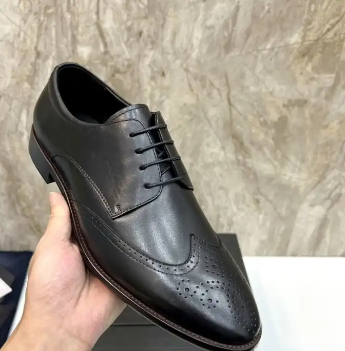 hype Prada Leather Shoes