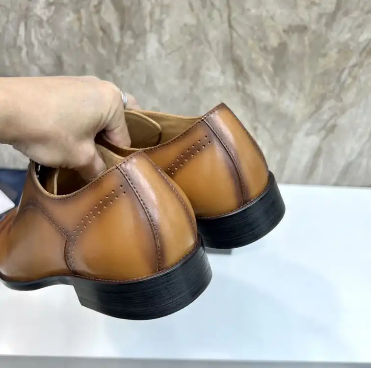 hype Prada Leather Shoes