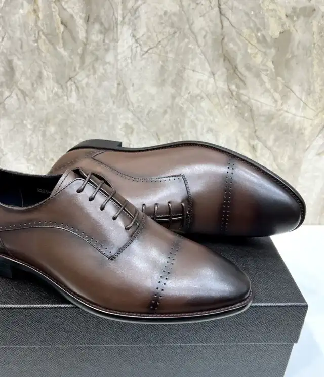 hype Prada Leather Shoes