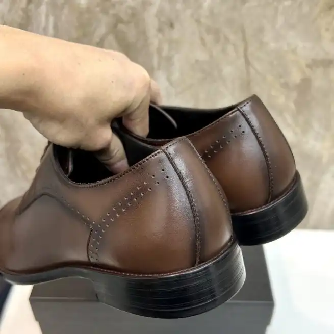 hype Prada Leather Shoes