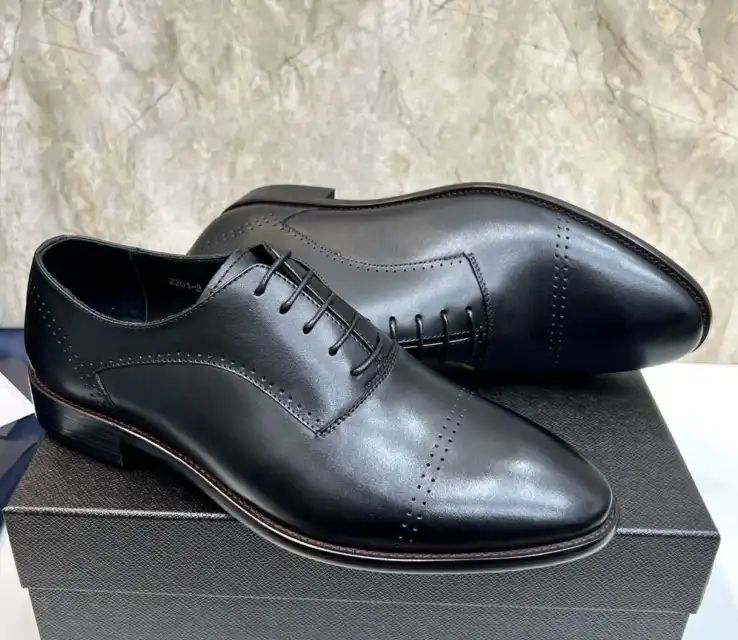 hype Prada Leather Shoes