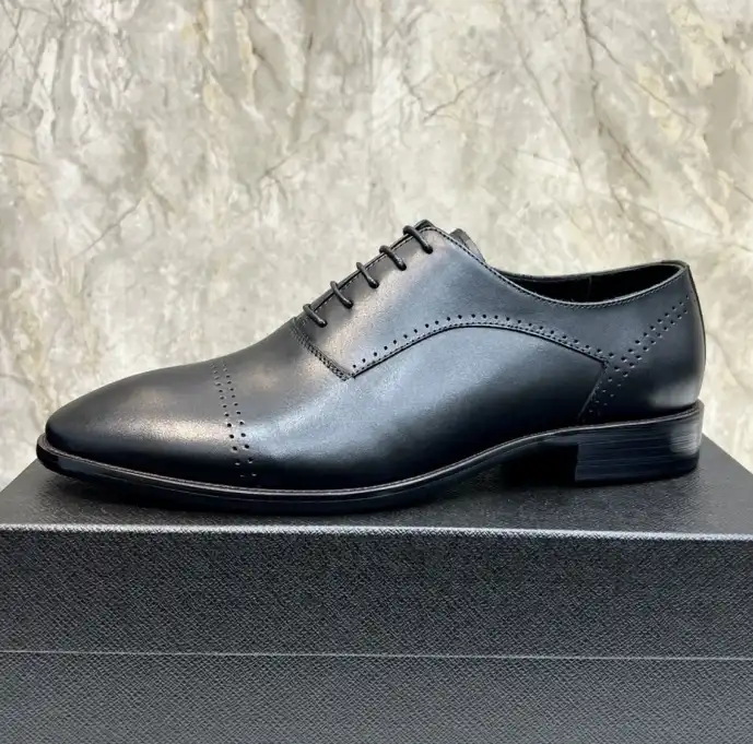 hype Prada Leather Shoes