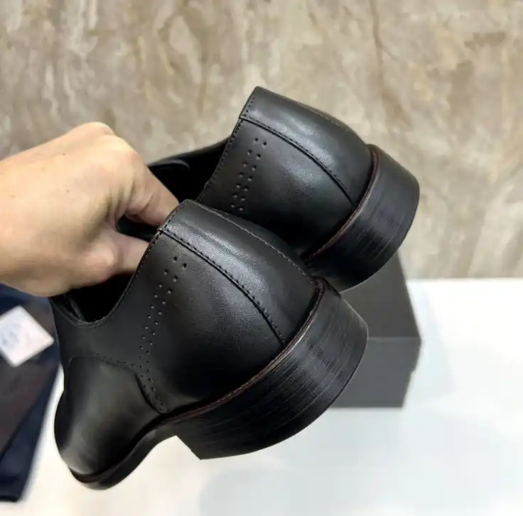 hype Prada Leather Shoes