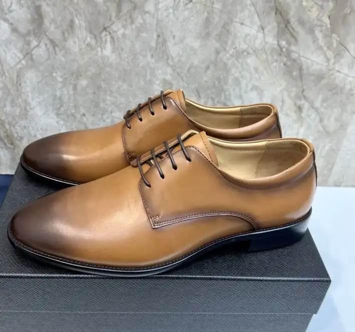 hype Prada Leather Shoes