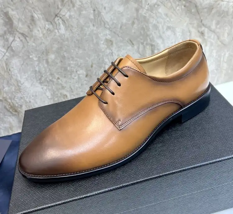 hype Prada Leather Shoes